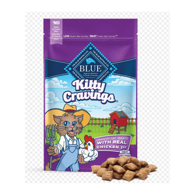 BLUE Kitty Cravings 801490 Crunchy Cat Trea