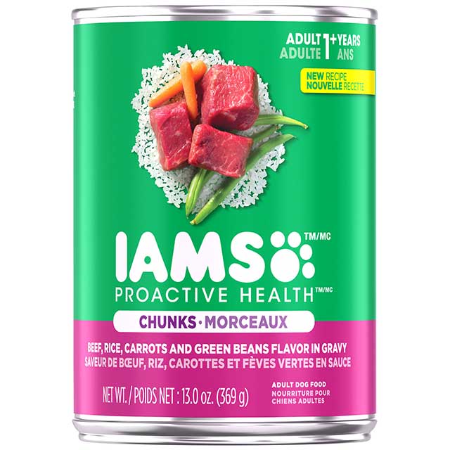Iams 2520 Dog Food, Adult, Beef