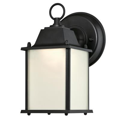 6107500 Wall Fixture, 120 V, LED Lamp, 550 Lumens, 3000 K Color Temp, Metal Fixture