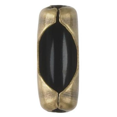 Westinghouse 77066 Beaded Chain Connector, Metal, Antique Brass