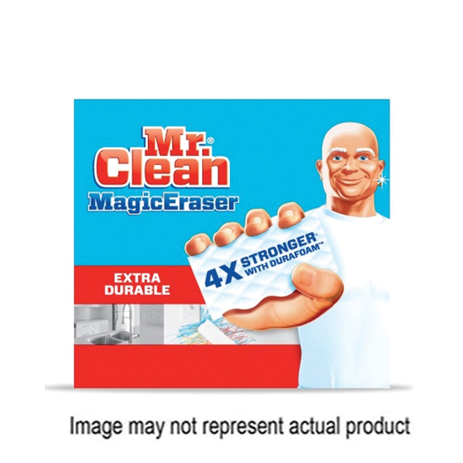 Mr Clean Magic Eraser 90519 Cleaning Pad, Durafoam, Black