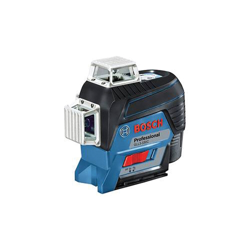 Bosch GLL3-330C 3-Plane Leveling/Alignment Line Laser, 200 ft, +/-3/32 in Accuracy, 3-Beam, Red Laser - 2