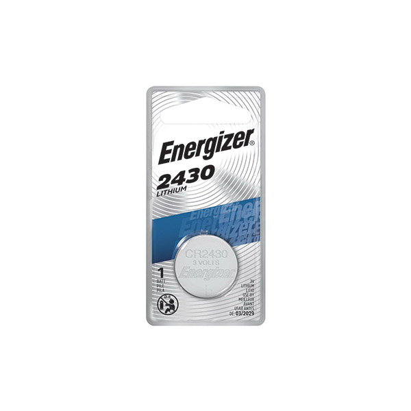 ECR2430BP Coin Battery, 3 V Battery, 320 mAh, 2430 Battery, Lithium Manganese Dioxide