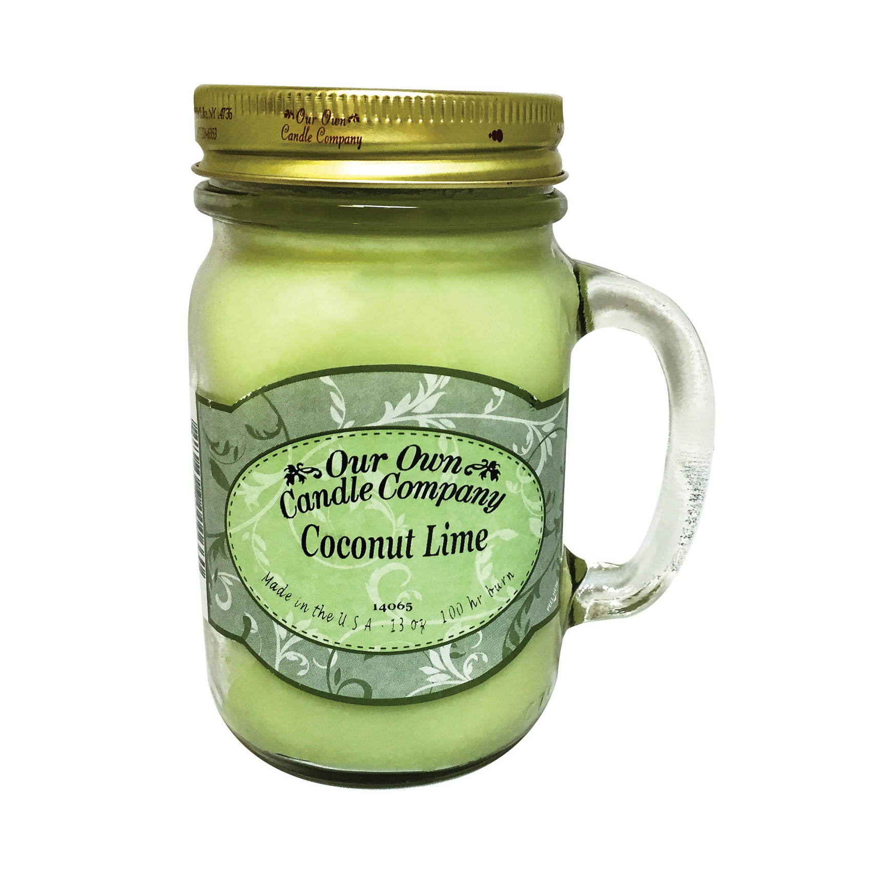 Our Own Candle Company SIC1-CL Scented Candle, Coconut Lime Fragrance ...