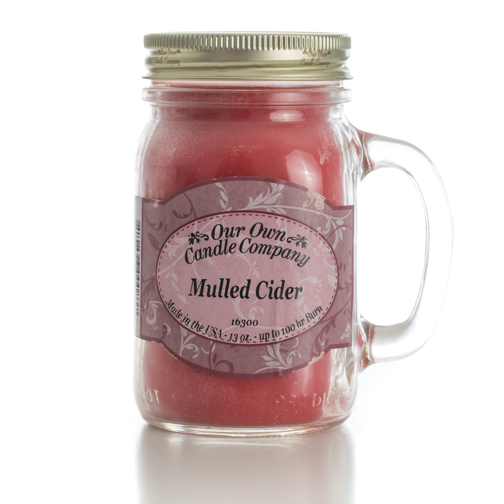 Our Own Candle Company SIC1-MUL Scented Candle, Mulled Cider Fragrance, 100 hr Burning