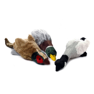 37784 Dog Toy, L, Canadian Goose, Mallard, Pheasant