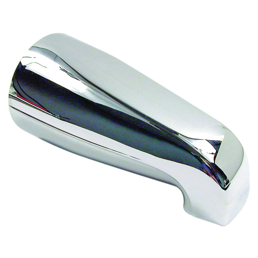 80764 Tub Spout, Metal, Chrome Plated, For: 1/2 in or 3/4 in IPS Connections