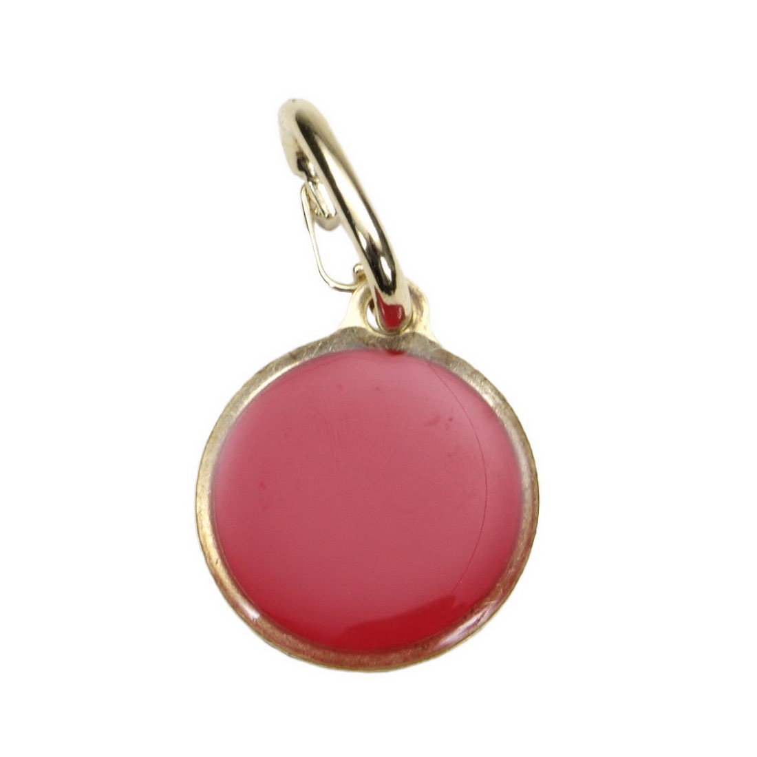 Coastal Pet Products 45000 A REDDOG Dog ID Tag, Round, Brass, Red