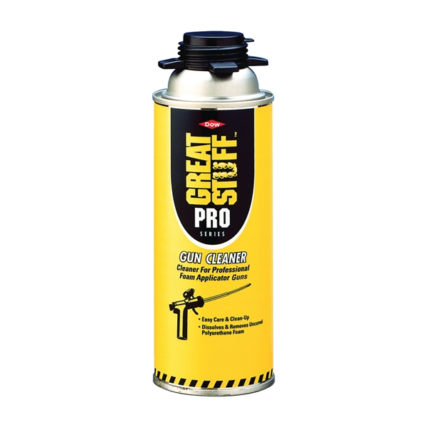 Great Stuff 259205 Tool Cleaner, Liquid, Mild, Colorless, 12 oz, Spray Can - 1