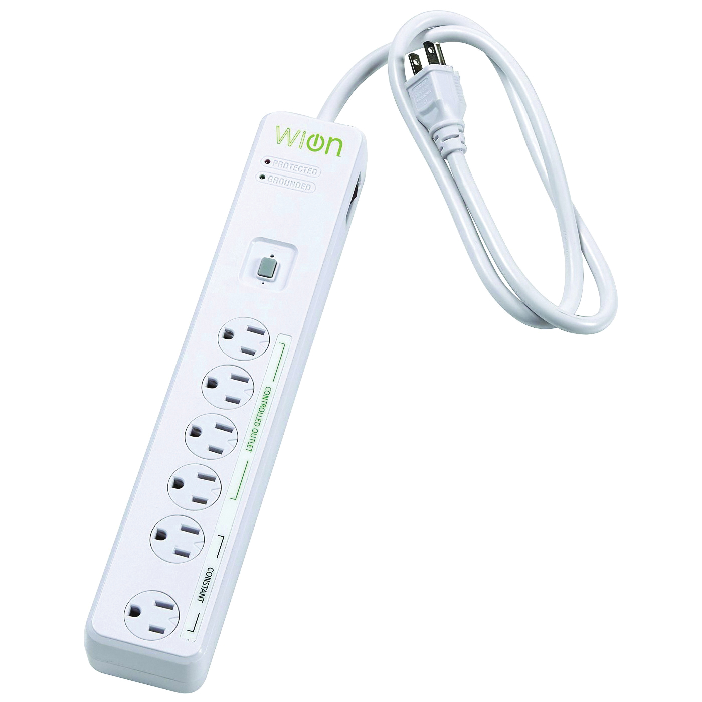 50051 Surge Protector, 120 V, 15 A, 4 -Outlet, 900 J Energy, White