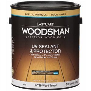 Woodsman WTSP-GL Sealant and Protector, Amber Toned, 1 gal