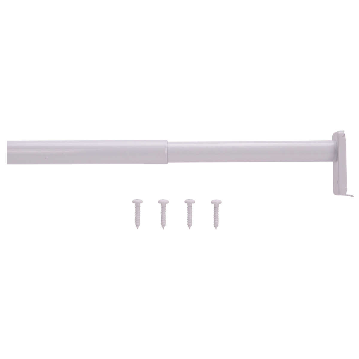 21012PHX-PS Adjustable Closet Rod, 18 to 30 in L, Steel