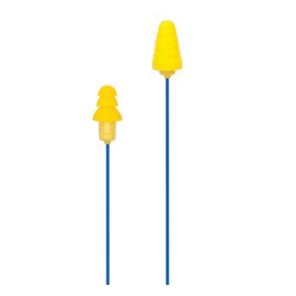 Plugfones Guardian PG-UY Wired Earphone, 23/26 dB SPL, Blue/Yellow - 2