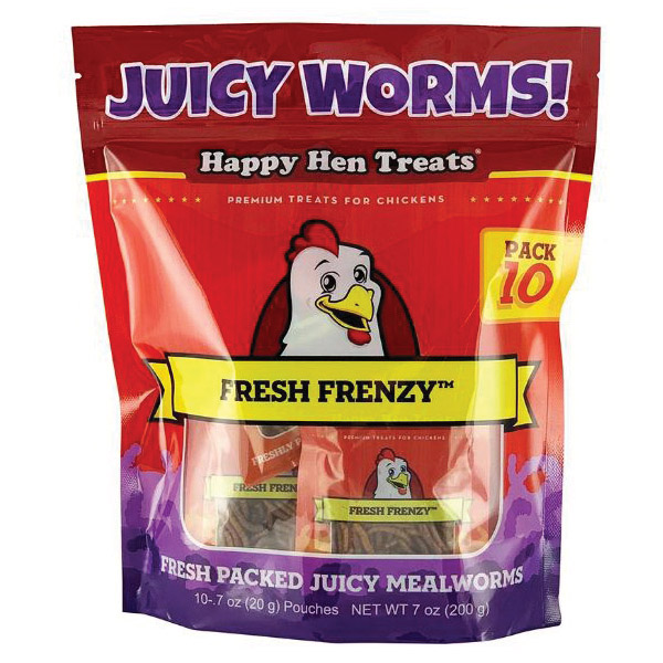 Happy Hen Treats Fresh Frenzy 17004 Chicken Treat, 7 oz Pouch