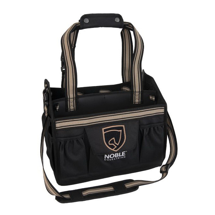 Noble Equestrian 80042-019 Collapsible Tote, Polyester Canvas, Black