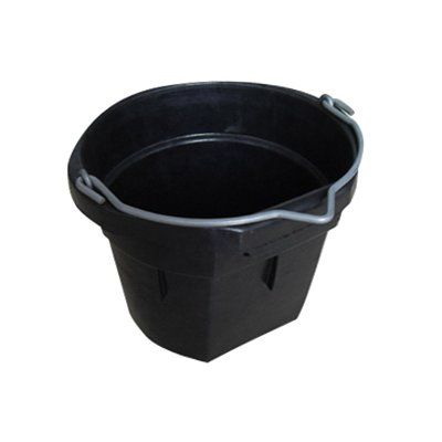 Master Rancher MR8QR/FSB-BLK Bucket, 8 qt, Rubber