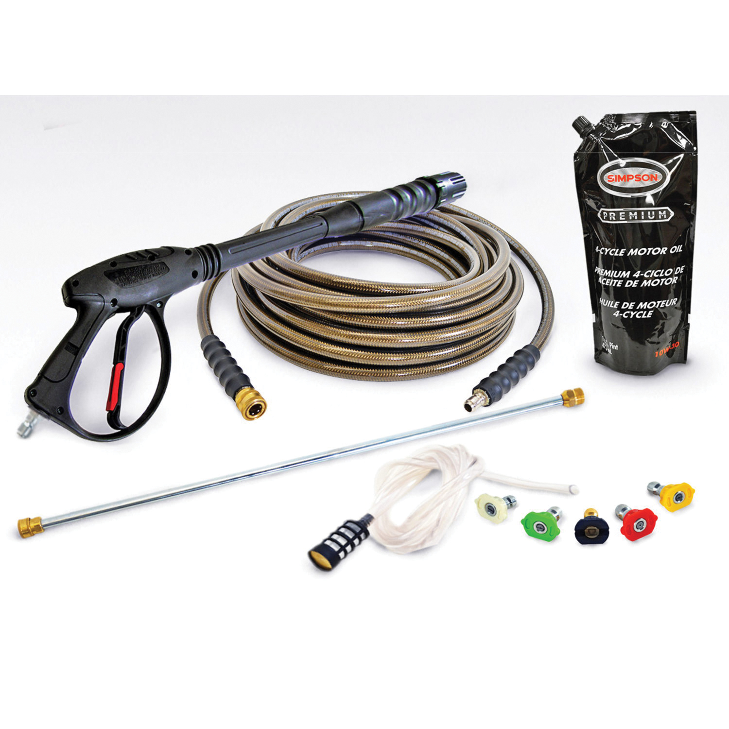 Gas-Powered Pressure Washer, Simpson, 4400 psi, 4 gpm - 5