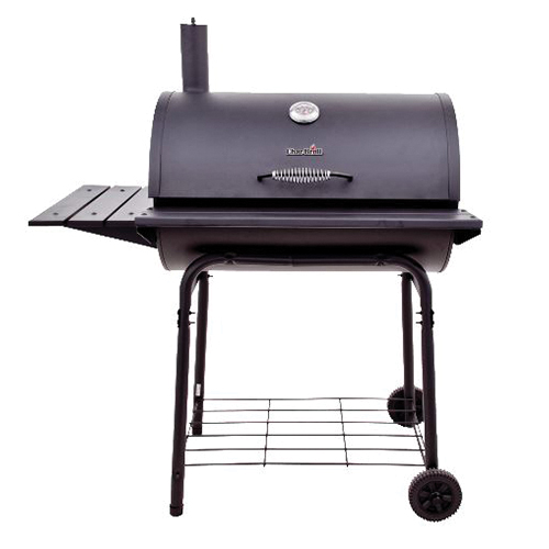 American Gourmet 800 Series 12301714 Large Barrel Grill, 568 sq-in Primary Cooking Surface, Black