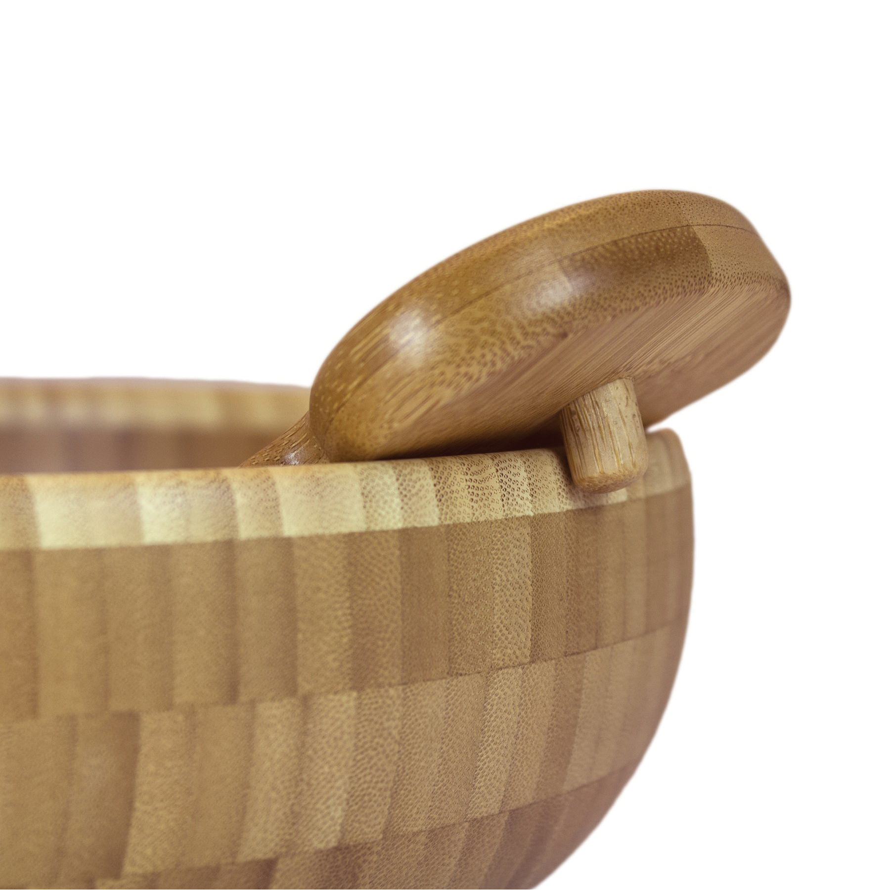 Totally Bamboo 20-2054 Salad Hand, 8-Piece, Bamboo - 5
