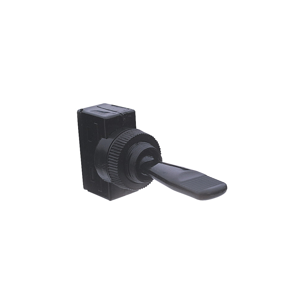40120 Toggle Switch, 20 A, 12 VDC, Blade Terminal, Black