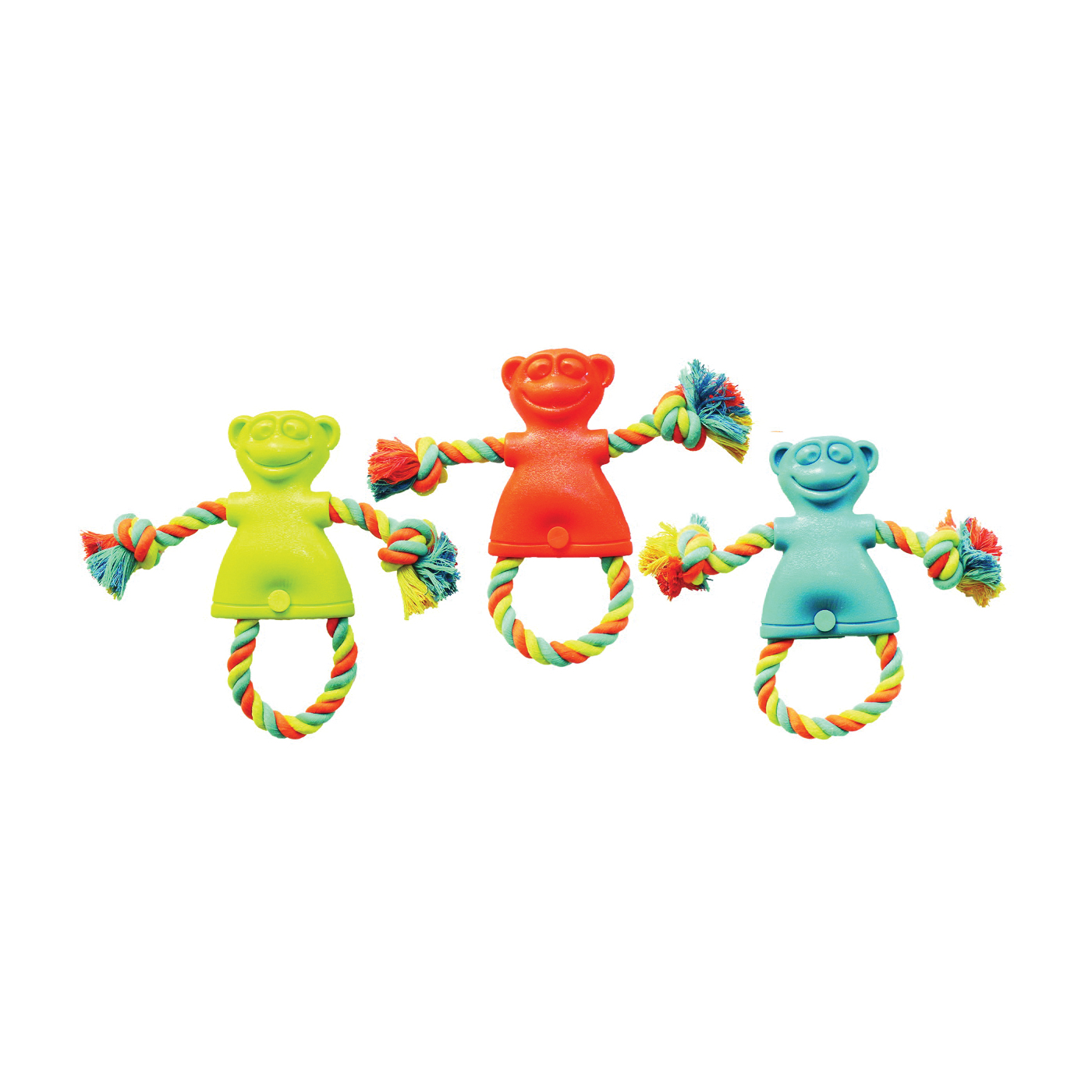 WB15502 Dog Toy, L, Monkey, Thermoplastic Rubber