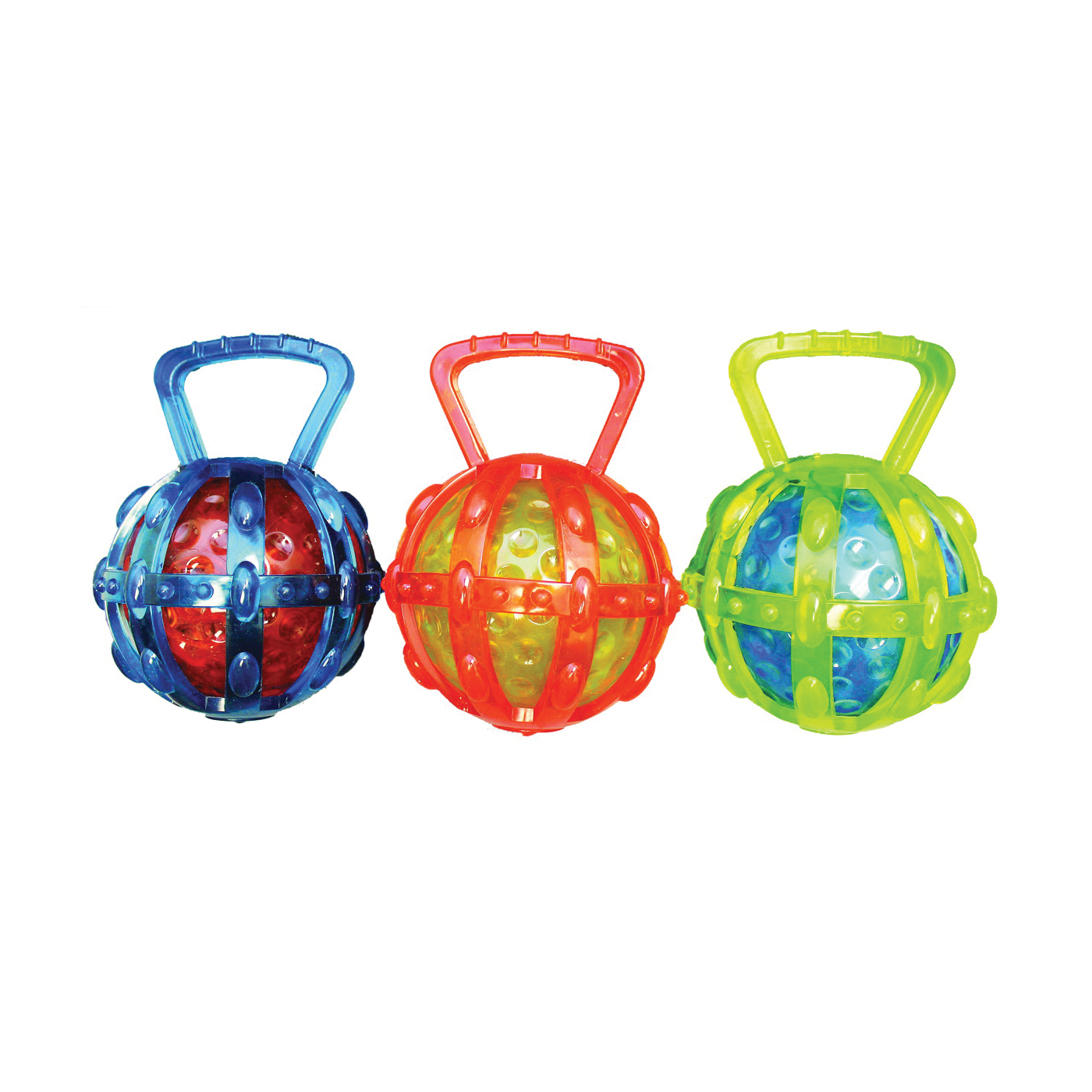 WB15519 Dog Toy, Cage, Thermoplastic Rubber