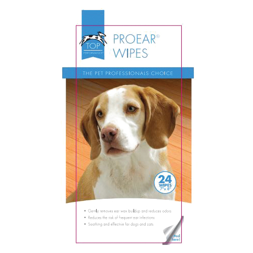 ProEar TP6227 24 Dog and Cat Ear Cleaning Wipes