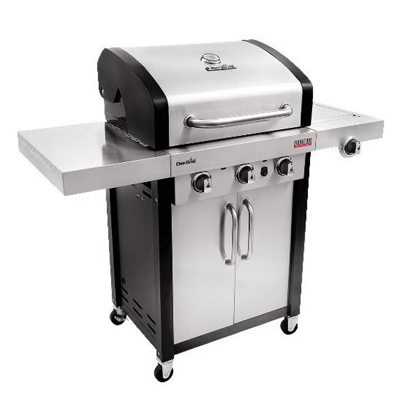 Char-Broil Tru-Infrared Signature 463367016 Gas Grill, 25,500 Btu BTU, Liquid Propane, 3 -Burner, Steel Body