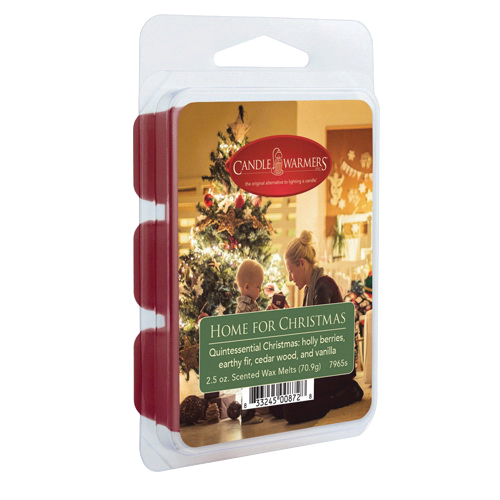 Candle Warmers 7965S Wax Melt, 2.5 oz, Home For Christmas