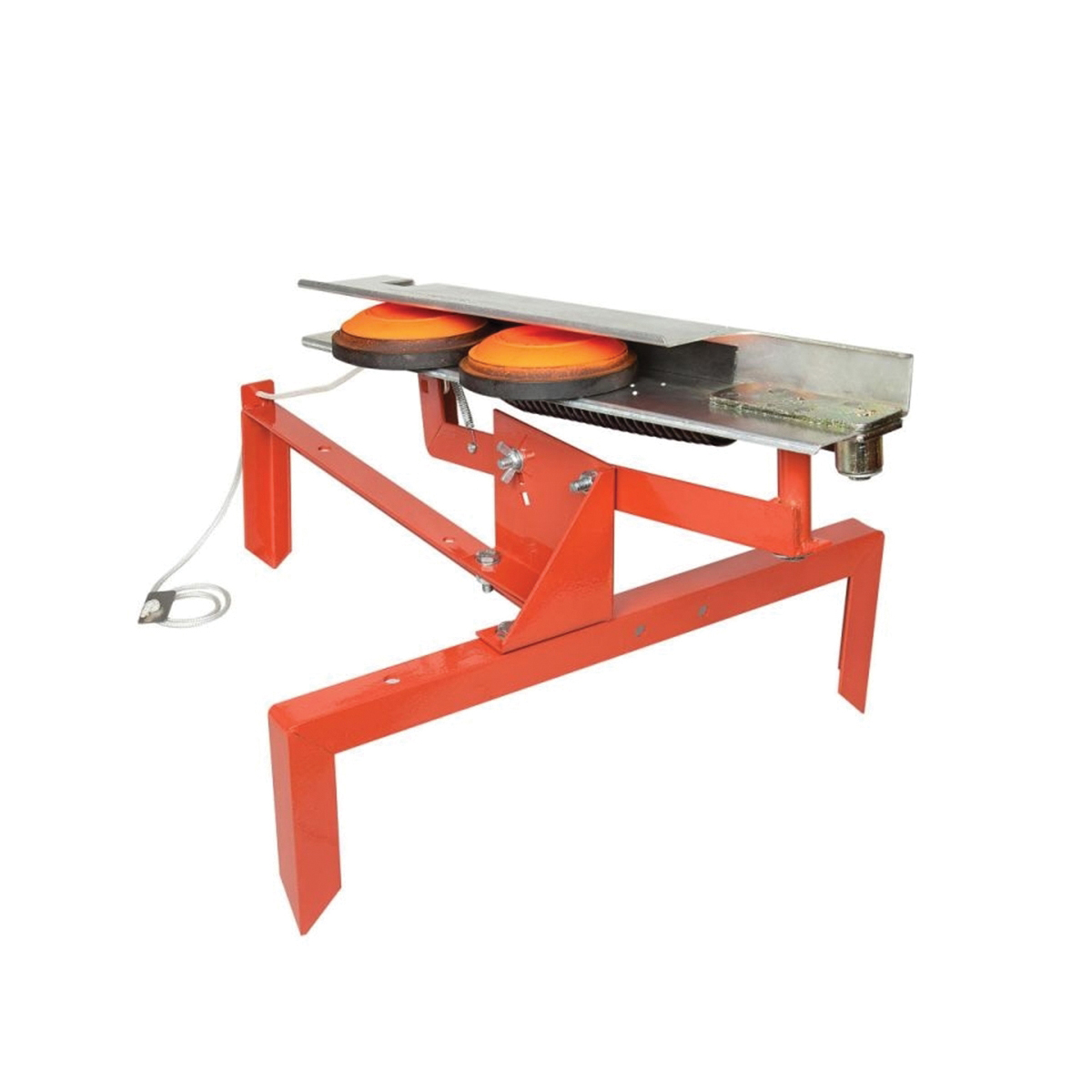 Allen 15236 Clay Target Thrower, Steel, Orange