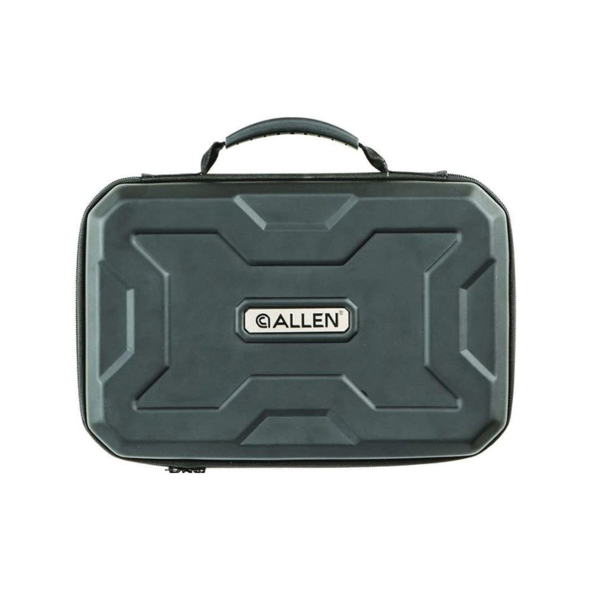 Allen 82-12 Handgun Case, 12 in L, 7-1/4 in H, Black