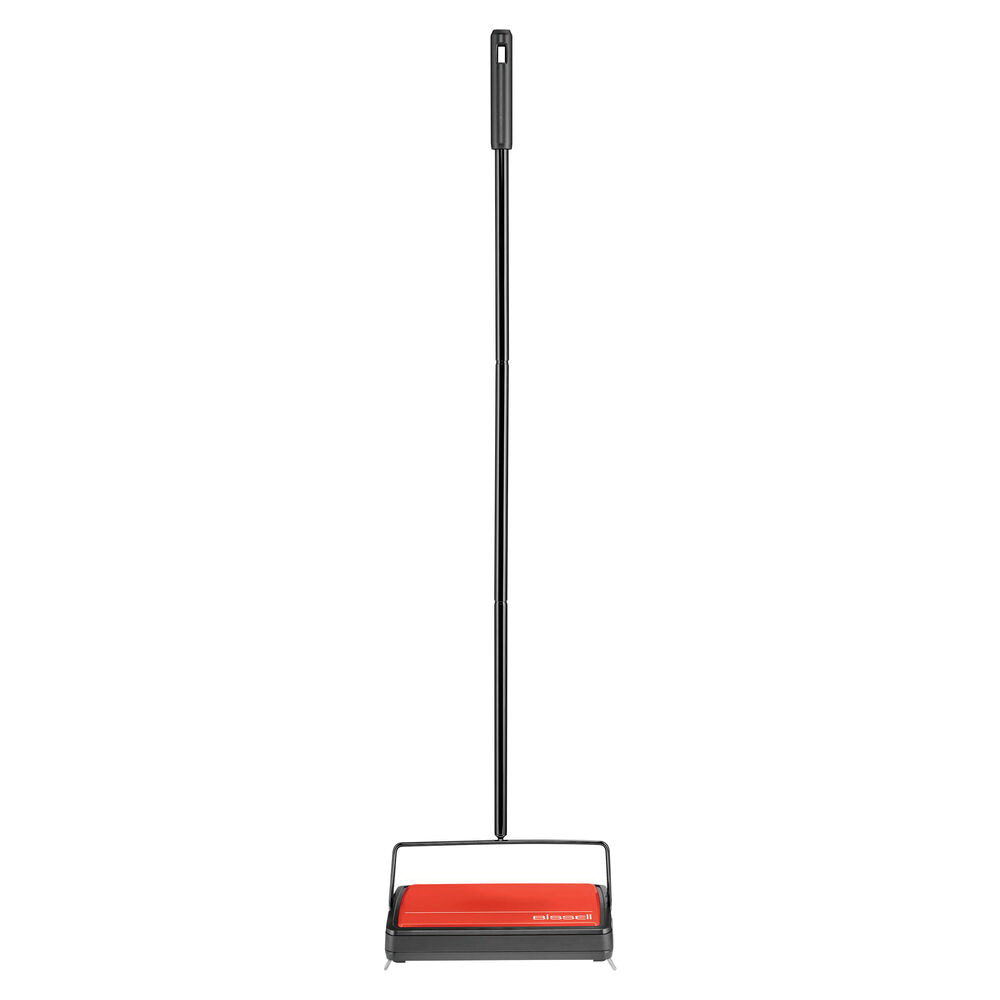 Refresh 2483 Carpet and Floor Manual Sweeper, 9-1/2 in W Cleaning Path, Orange