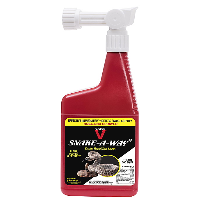 Snake-A-Way VP364HE Hose-End Spray, Repels: Venomous and Non-Venomous Snake