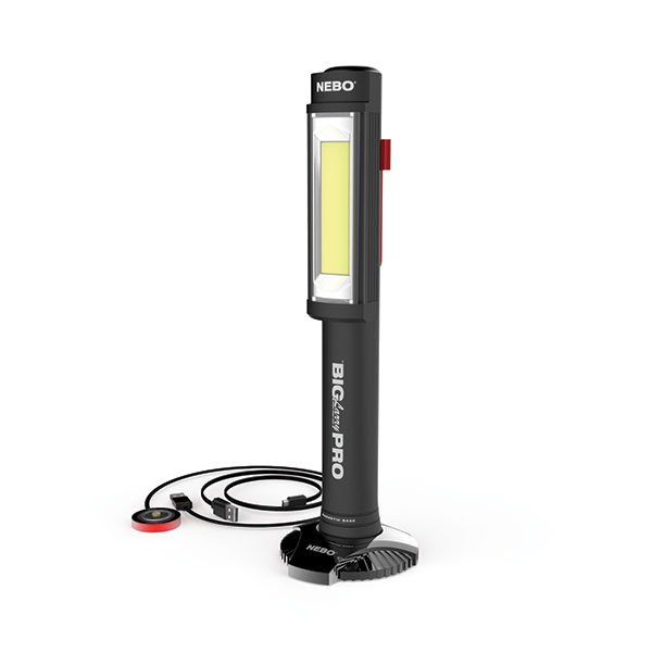 Nebo 6640 Bright Work Light, Li-ion Battery, LED Lamp, 500 Lumens