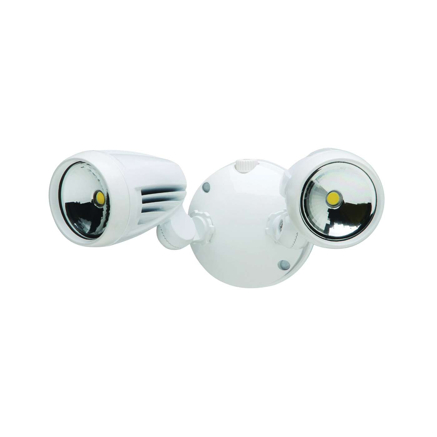 Heath Zenith HZ-8485-WH-A Non-Motion Security Light, 120 V, 2-Lamp, LED Lamp, 1526 Lumens, 5000 K Color Temp