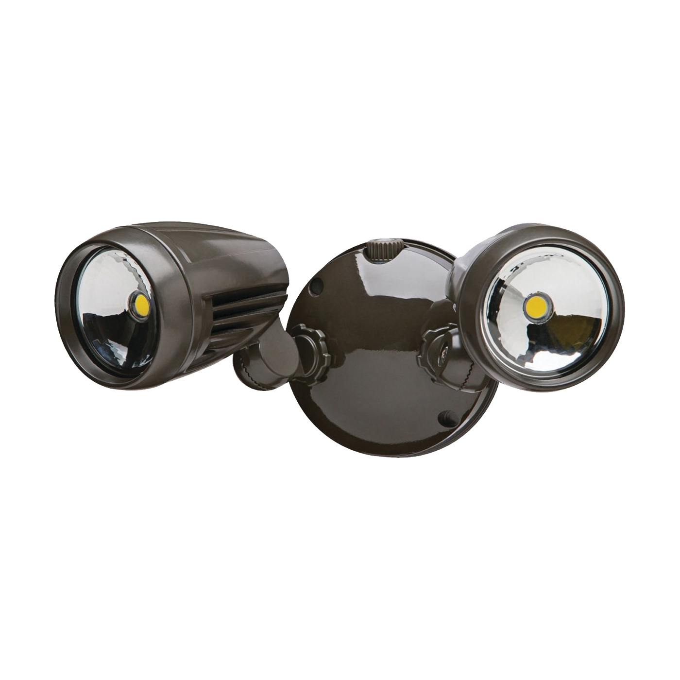 HZ-8486-BZ-A Non-Motion Security Light, 120 V, 2-Lamp, LED Lamp, 1526 Lumens Lumens, 5000 K Color Temp