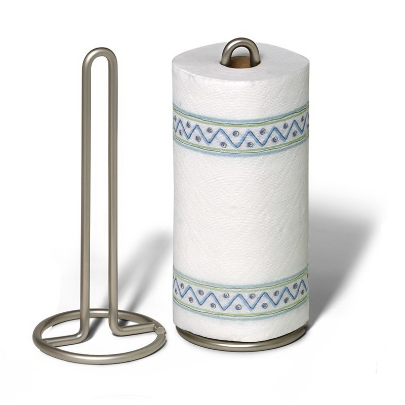 Spectrum 41070 Euro Paper Towel Holder, Steel, Chrome