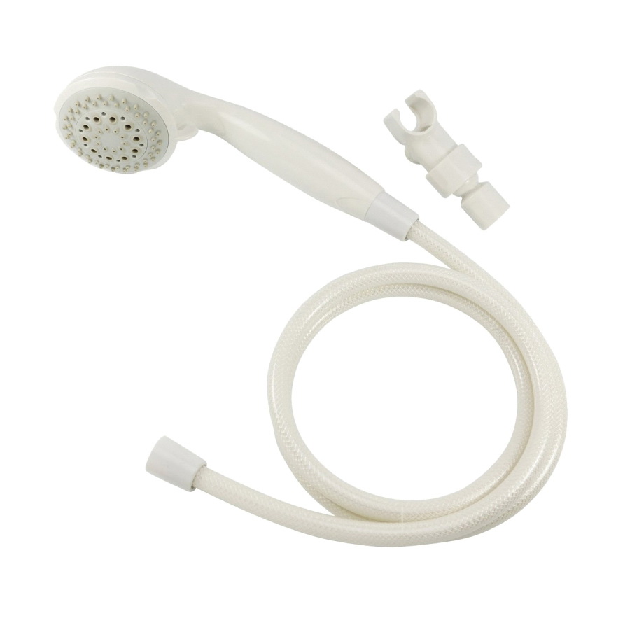 Hand-Held Shower Head S2254G22WH, 1.75 (6.6) 80 gpm (L/MIN) psi, 1/2-14 NPT Connection, Threaded, PVC, White
