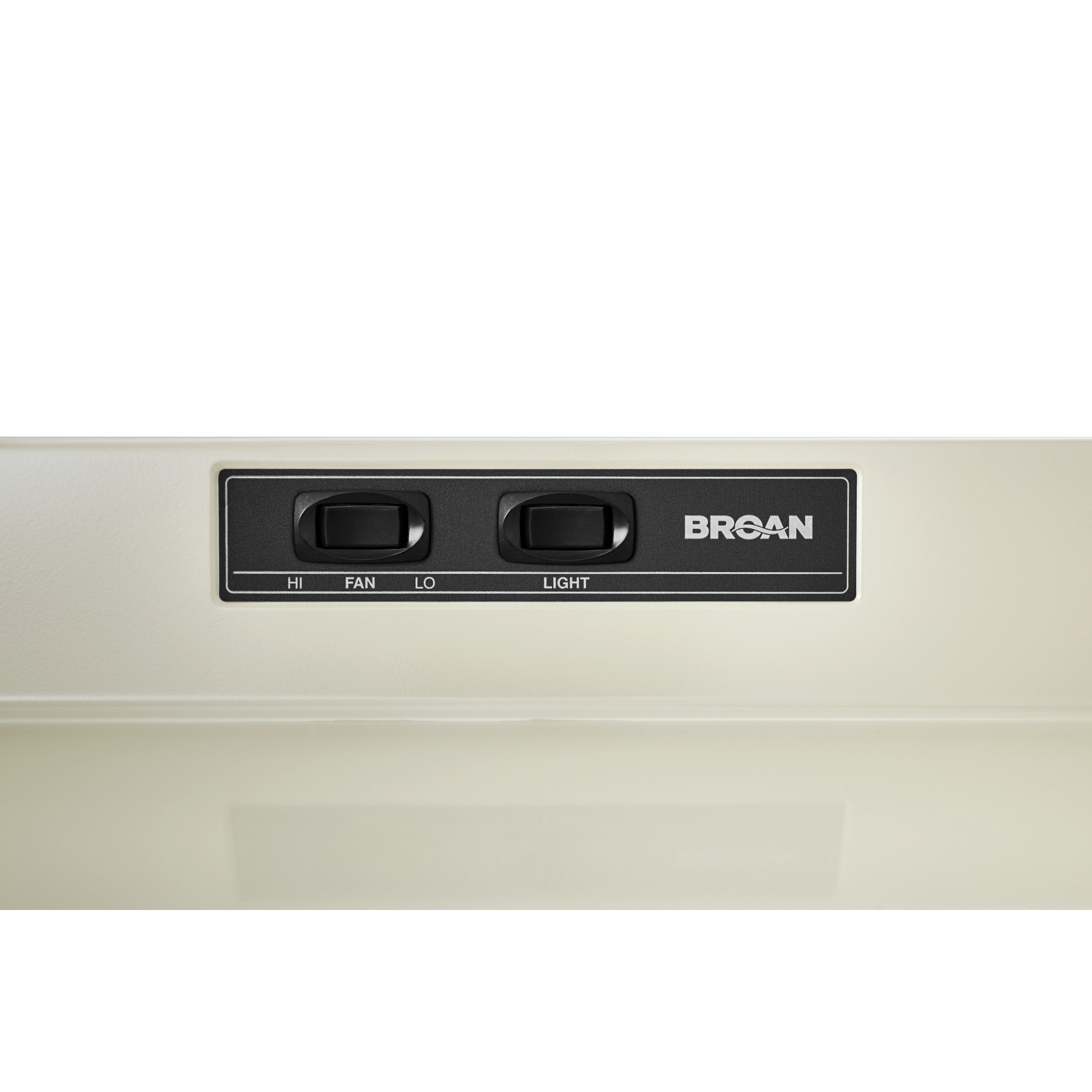 Broan 40000 Series 403002 Under Cabinet Range Hood, 160 cfm, 2 Fan, Duct Vent, 30 in W, 17-1/2 in D, 6 in H - 2