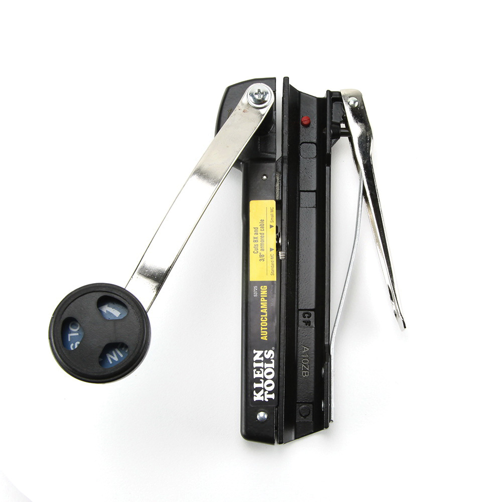 Klein Tools 53725 BX and Armored Cable Cutter, #10, #12, #14 Armored Cable, 3/8 in Flexible Conduit Cutting Capacity