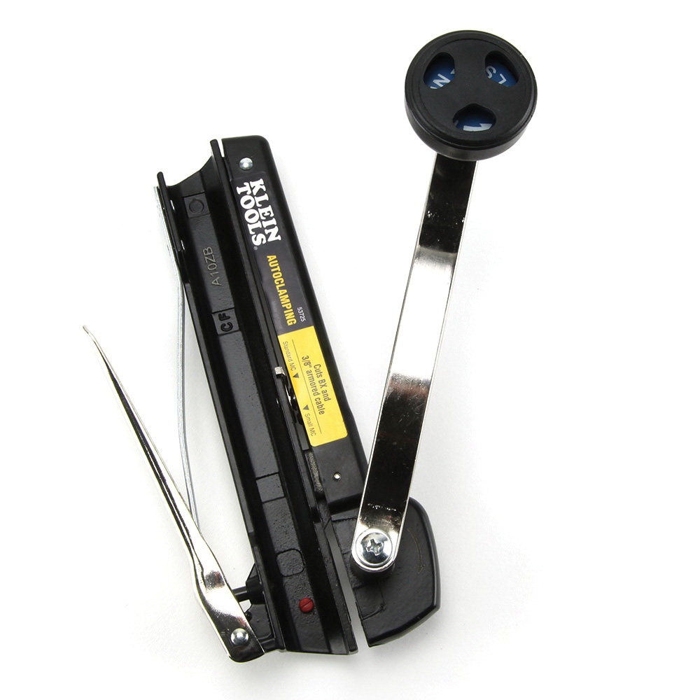 Klein Tools 53725 BX and Armored Cable Cutter, #10, #12, #14 Armored Cable, 3/8 in Flexible Conduit Cutting Capacity