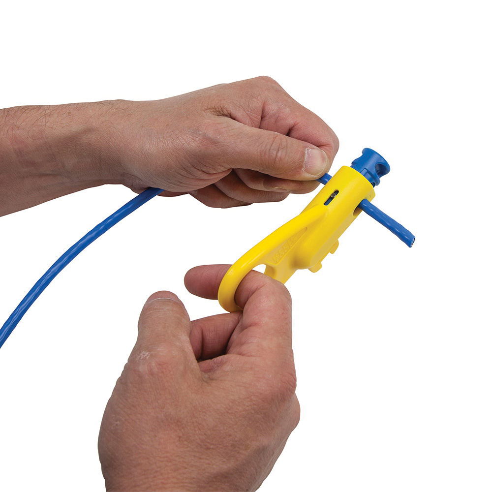 Klein Tools VDV026-212 Twisted Pair Installation Kit with Zipper Pouch, HCS/Polycarbonate Plastics/Stamped Steel/Vinyl