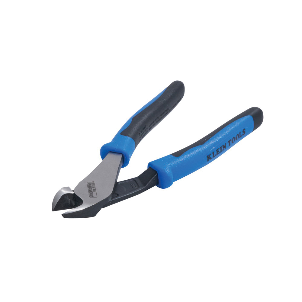 Klein Tools J2000-48 Heavy-Duty Plier, 8-1/8 in OAL, 3/4 in Jaw Opening, Black/Light Blue Handle, Journeyman Handle