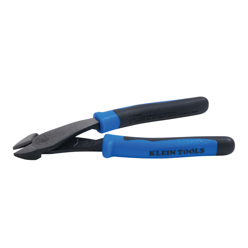 Klein Tools J2000-48 Heavy-Duty Plier, 8-1/8 in OAL, 3/4 in Jaw Opening, Black/Light Blue Handle, Journeyman Handle