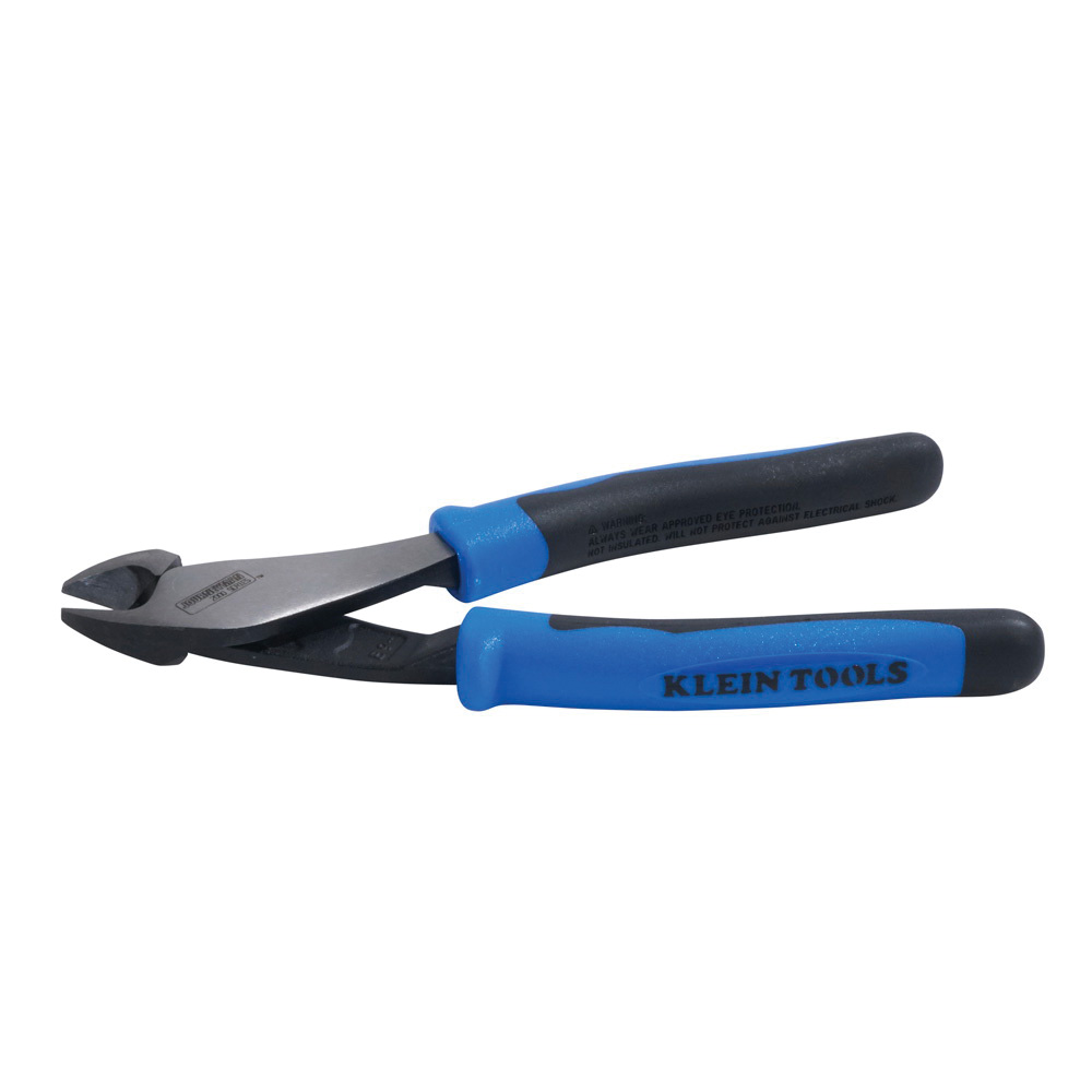 Klein Tools J2000-48 Heavy-Duty Plier, 8-1/8 in OAL, 3/4 in Jaw Opening, Black/Light Blue Handle, Journeyman Handle
