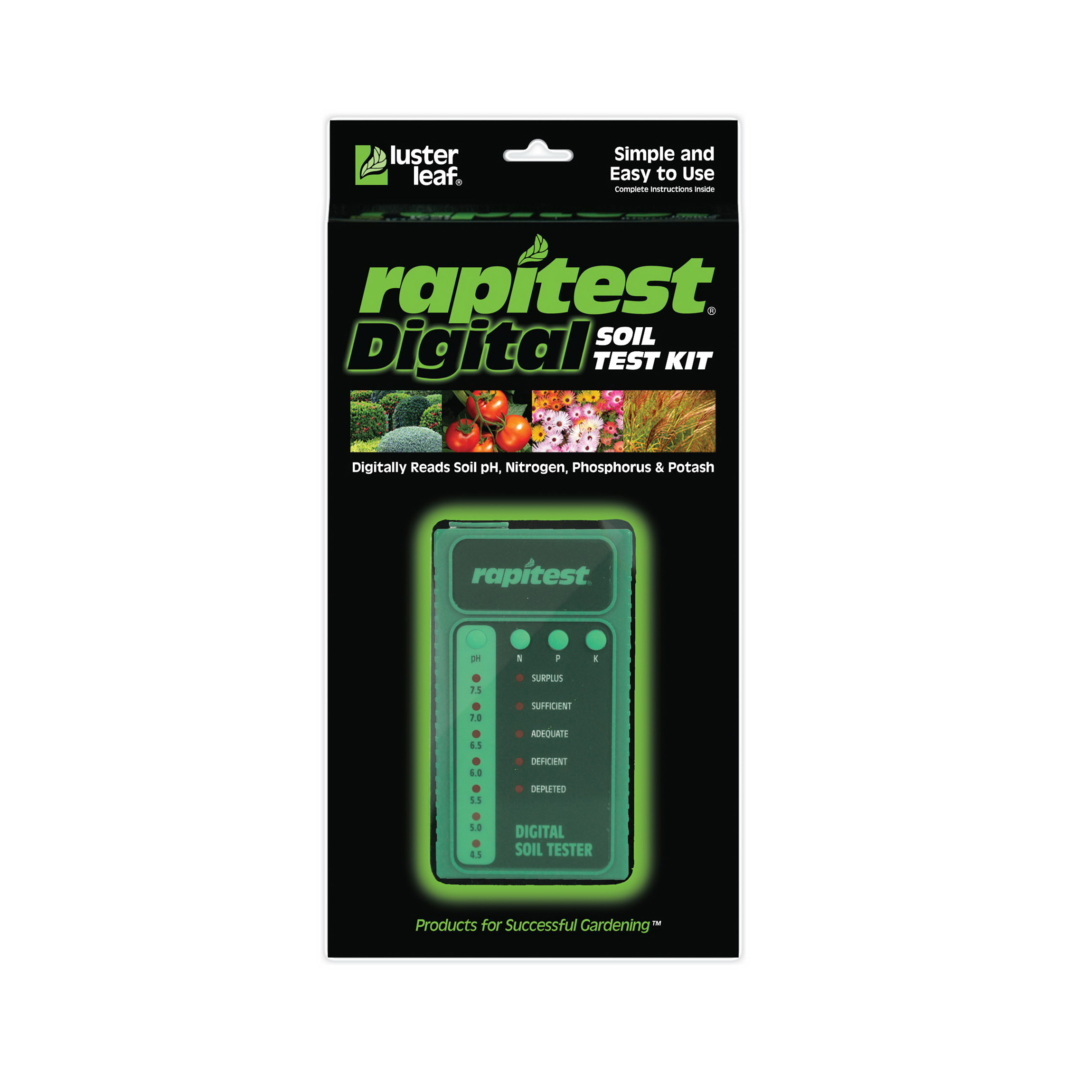 luster leaf Rapitest 1605 Digital Soil Test Kit - 1