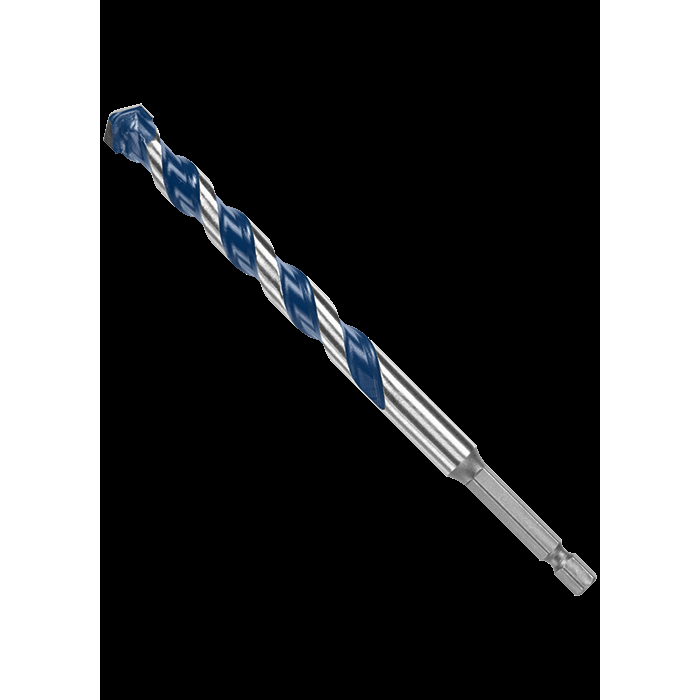 BlueGranite Turbo HCBG15T Hammer Drill Bit, 7/16 in Dia, 6 in OAL, Milled Flute, 2-Flute, 5/16 in Dia Shank