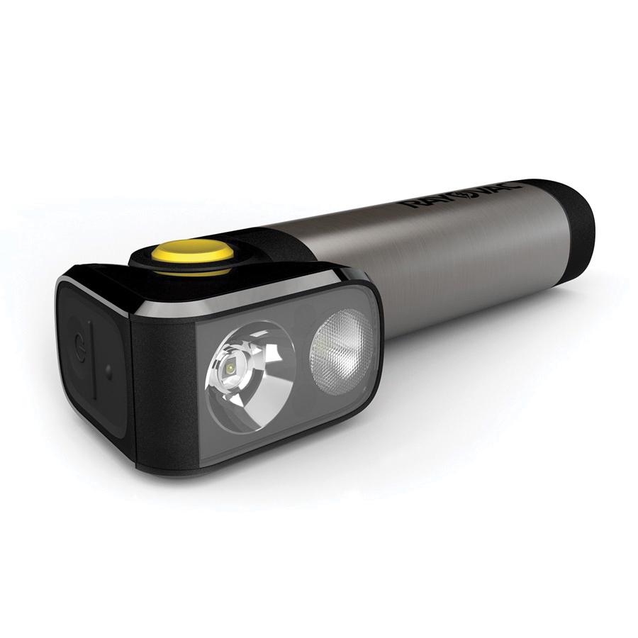 Rayovac Workhorse Series WHESFL4AA-B Flashlight, AA Battery, Alkaline Battery, LED Lamp, Auto-Focus, Flood, Spot Beam