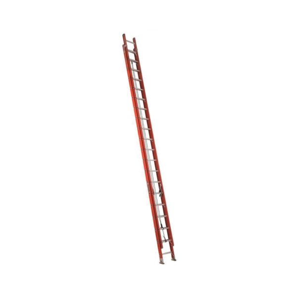 Louisville FE3240  40 ft. Extension Ladder, 449 in. Reach, 300 lb, Fiberglass
