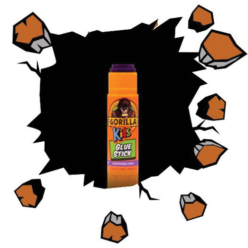 Gorilla 2637801 Kid's Glue Stick, Purple, 20 g Pack